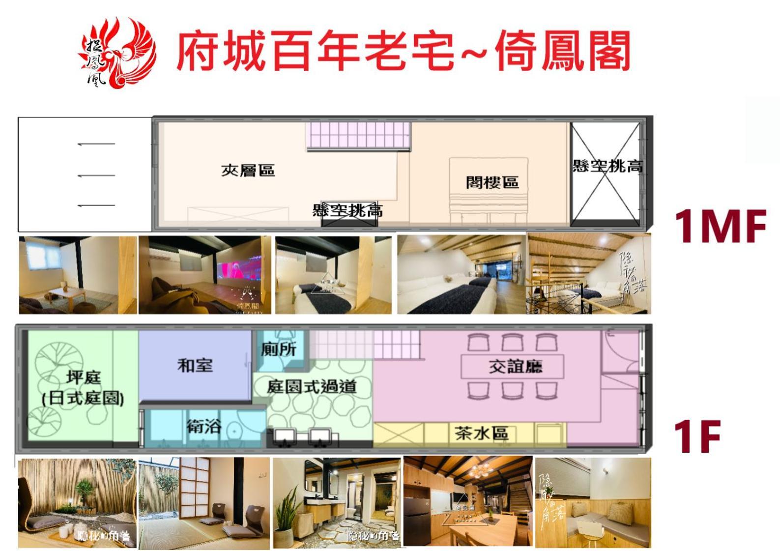捉鳳凰 台南百年老宅包棟導覽民宿系列catchphoenix Centennial Guesthouse Exterior photo